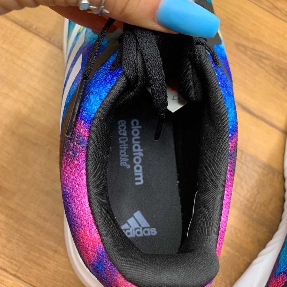 🔴SOLD🔴Adidas Fortarun x Shoes Watercolor Sneaker - Picture 8 of 8